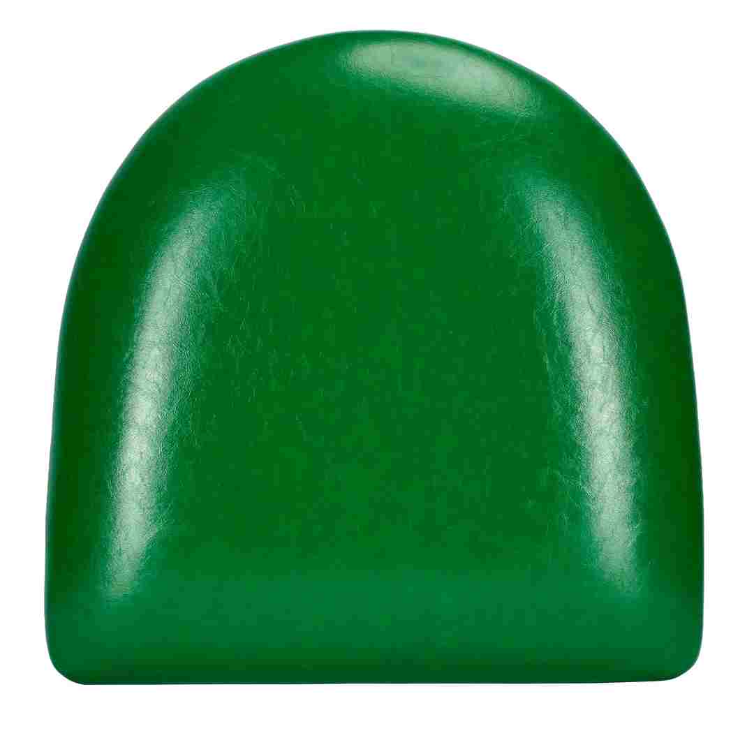 Chivari Replacement Green Vinyl Chair Seat for Metal Restaurant Ladder Back Chairs SLVGR-ZF