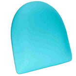Replacement Light Blue Vinyl Chair Seat for Metal Restaurant Ladder Back Chairs