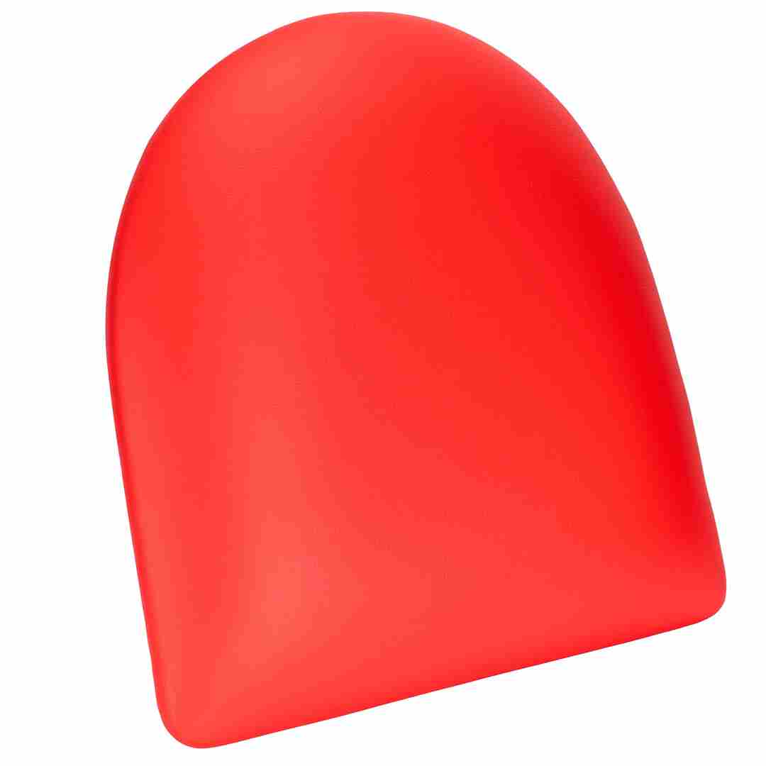 Chivari Replacement Red Vinyl Chair Seat for Metal Restaurant Ladder Back Chairs SLVR-ZF