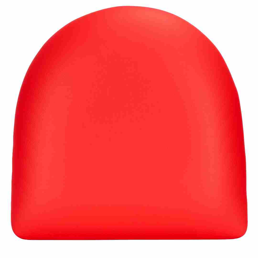 Chivari Replacement Red Vinyl Chair Seat for Metal Restaurant Ladder Back Chairs SLVR-ZF