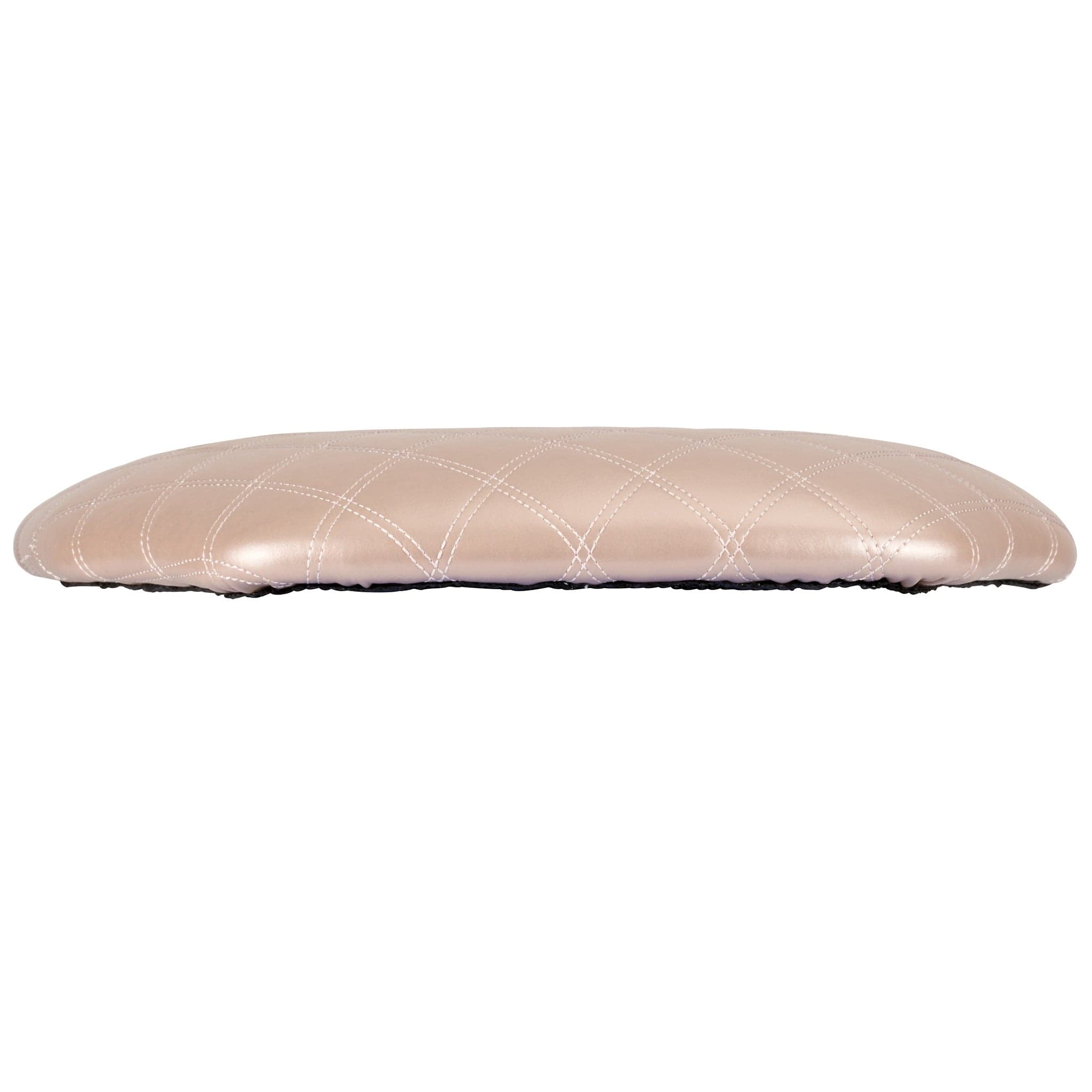 Chivari Rose Gold Vinyl Panel Back Chiavari Cushion with Bentley Stitching and SlipNot™ Technology CUSHPANVINBENTRGS-A