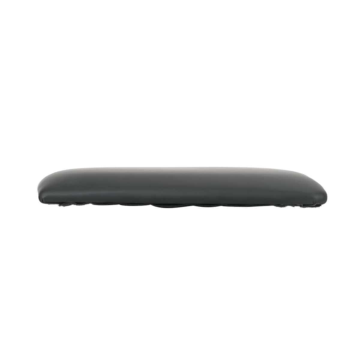 Chivari Black Vinyl Panel Back Cushion for Horn Chair SHVBL-ZG-T