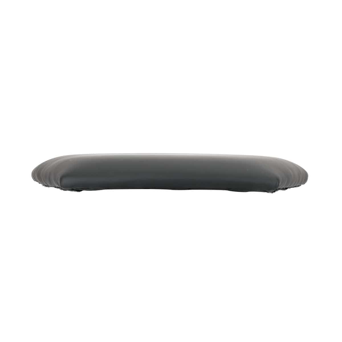 Chivari Black Vinyl Panel Back Cushion for Horn Chair SHVBL-ZG-T