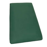 Hunter Green Vinyl Panel Back Cushion for Horn and Antler Chair or Bar Stool