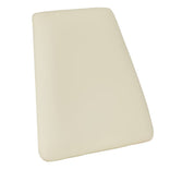 Ivory Vinyl Panel Back Cushion for Horn Chair