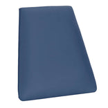 Navy Blue Vinyl Panel Back Cushion for Horn and Antler Chair or Bar Stool