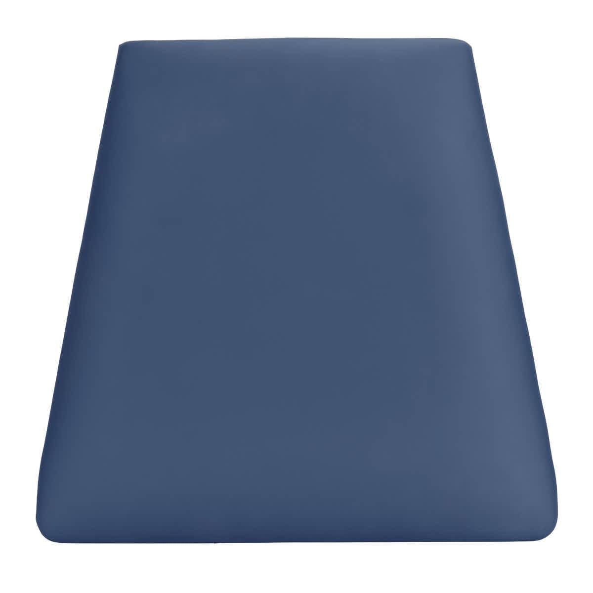 Chivari Navy Blue Vinyl Panel Back Cushion for Horn and Antler Chair or Bar Stool SHVNB-ZG-T