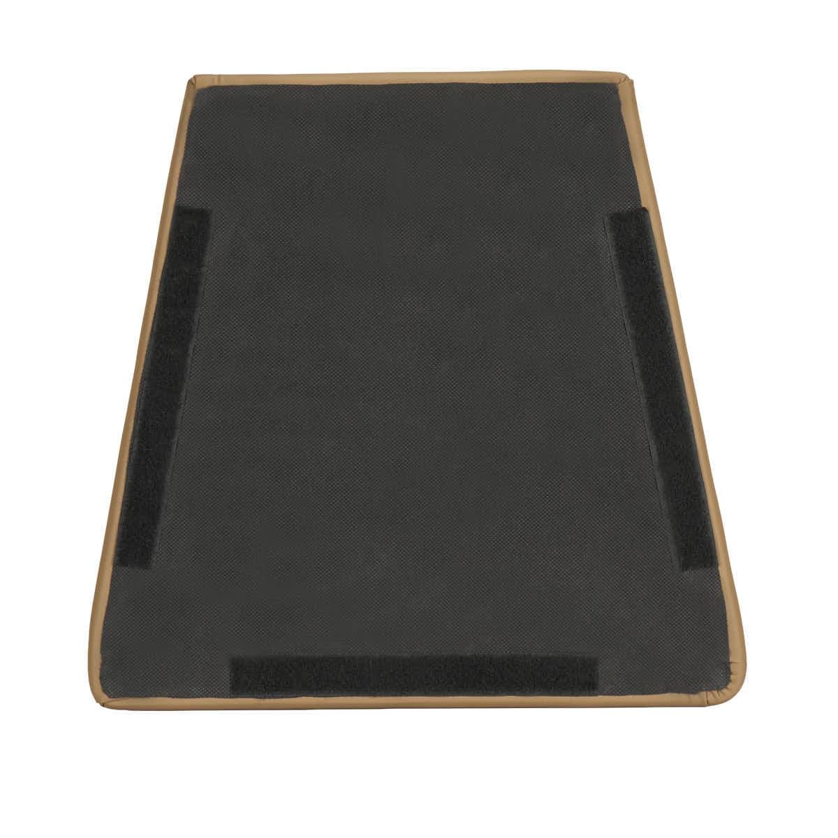 Chivari Taupe Vinyl Panel Back Cushion for Horn and Antler Chair or Bar Stool SHVTP-ZG-T