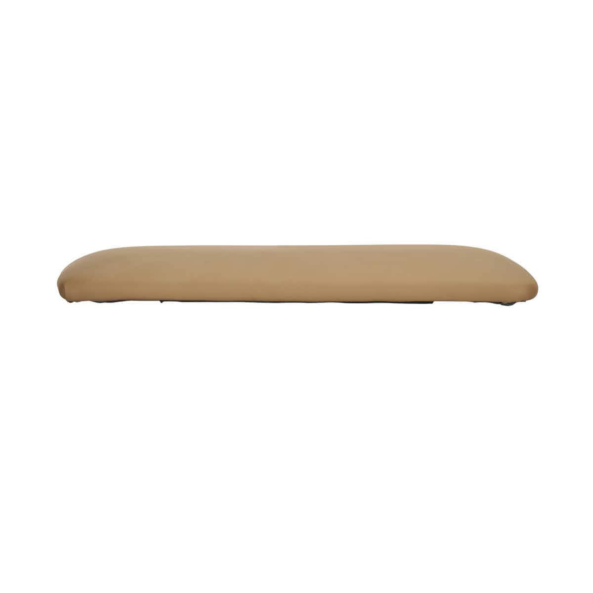 Chivari Taupe Vinyl Panel Back Cushion for Horn and Antler Chair or Bar Stool SHVTP-ZG-T