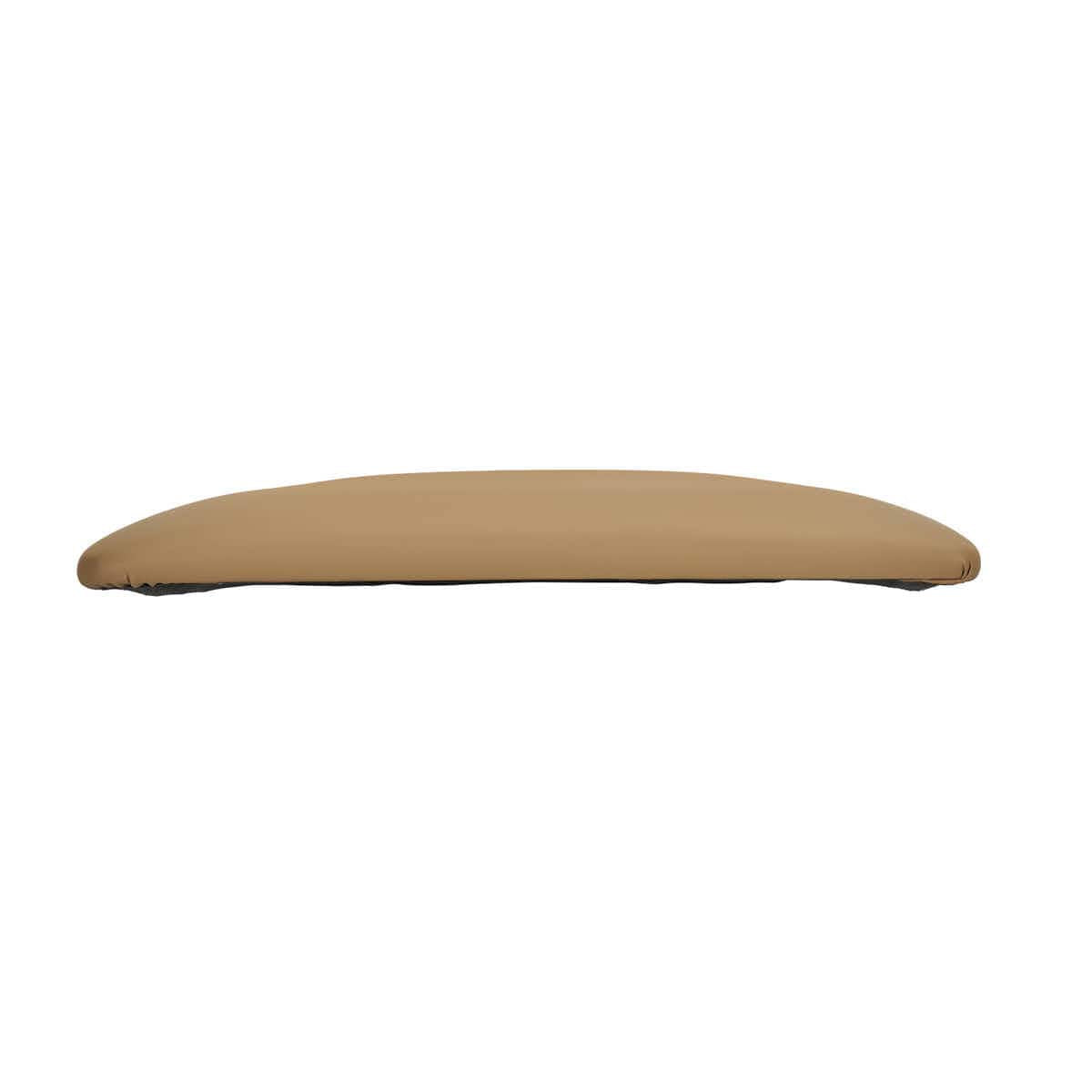 Chivari Taupe Vinyl Panel Back Cushion for Horn and Antler Chair or Bar Stool SHVTP-ZG-T