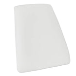White Vinyl Panel Back Cushion for Horn Chair