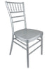 Chivari Silver Aluminum Chiavari Chair CCAS-AX-T