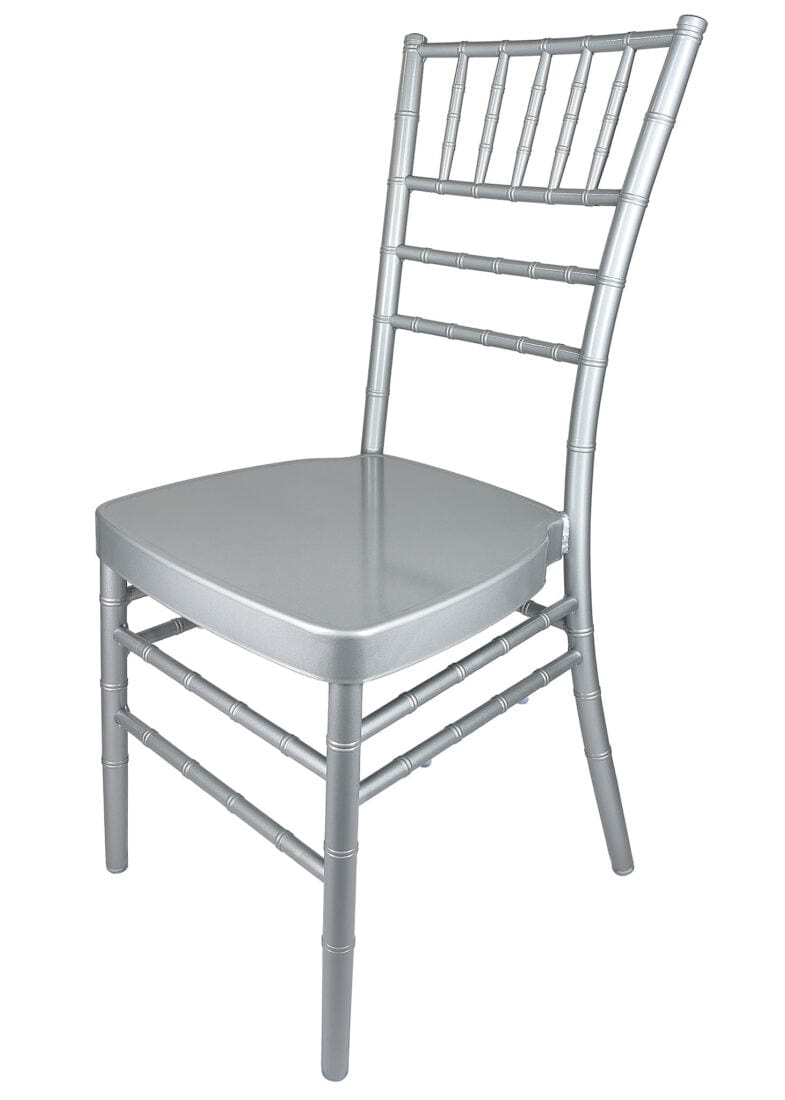 Chivari Silver Aluminum Chiavari Chair CCAS-AX-T