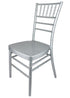 Chivari Silver Aluminum Chiavari Chair CCAS-AX-T
