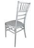 Chivari Silver Aluminum Chiavari Chair CCAS-AX-T