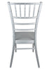 Chivari Silver Aluminum Chiavari Chair CCAS-AX-T