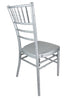 Chivari Silver Aluminum Chiavari Chair CCAS-AX-T