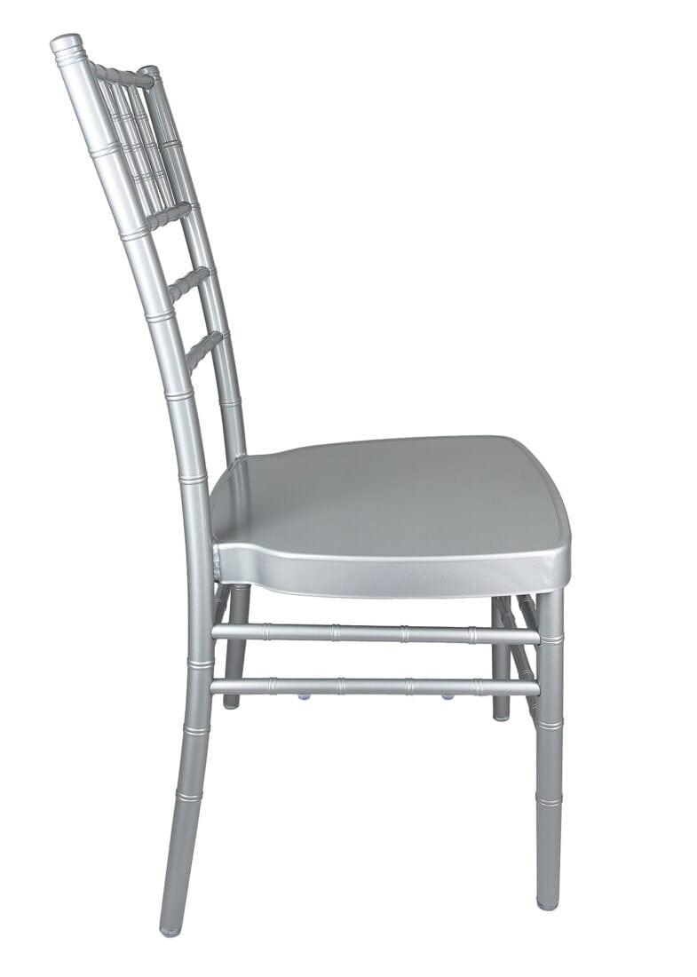 Chivari Silver Aluminum Chiavari Chair CCAS-AX-T
