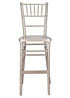 Chivari Sparkling Silver Champagne ToughWood™ Chiavari Barstool BCWCHSSP-AX-T