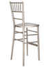 Chivari Sparkling Silver Champagne ToughWood™ Chiavari Barstool BCWCHSSP-AX-T
