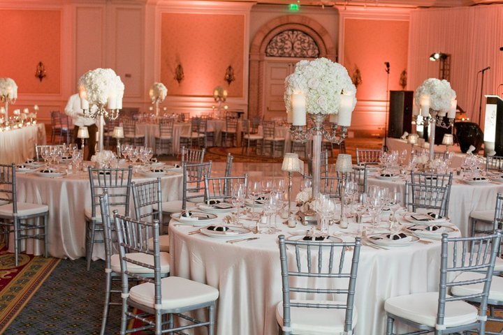 Silver ToughWood™ Stacking Chiavari Chair