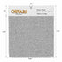 Chivari World’s Best Cushion Fabric Swatch – Silver SW-B-SR-A