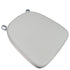 Chivari Silver 2.0" Thick Chiavari Chair Cushion CUSHSTRAPSLVR-T