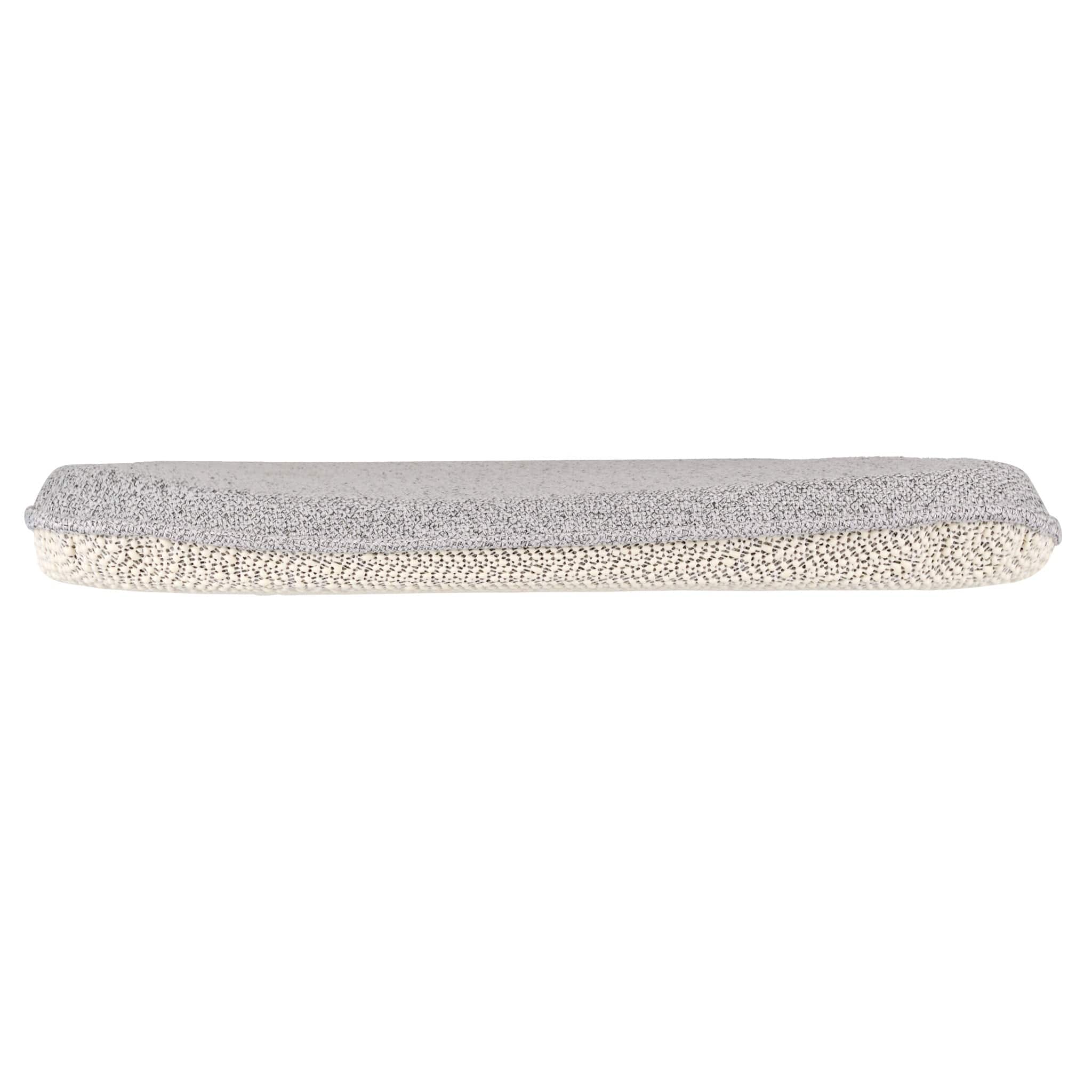 Chivari Silver 1.25" Thick Cushion for Sophia Ghost Chair with SlipNot™ Technology CUSHSPH-SVR-A