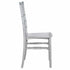 Chivari Silver BasicResin™ Chiavari Chair CCPS-v22-SG-T