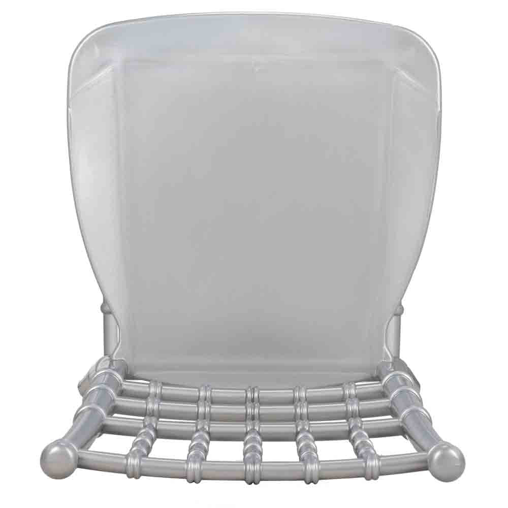 Chivari Silver BasicResin™ Chiavari Chair CCPS-v22-SG-T