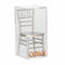 Chivari Sparkling Silver Champagne Mini Chiavari Chair 1:6 Scale Model CCRSCS-TY-AX