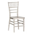 Chivari Sparkling Silver Champagne Mini Chiavari Chair 1:6 Scale Model CCRSCS-TY-AX