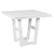 Solstice 44" Square White Solstice Harlow Counter Table SLT-4444C-P1HW36-WH
