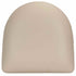 Chivari Replacement Light Gray Vinyl Chair Seat for Metal Restaurant Ladder Back Chairs SLVLGY-ZF
