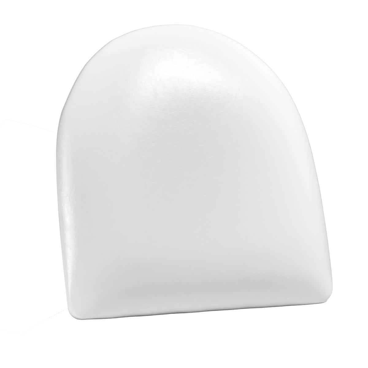 Chivari Replacement White Vinyl Seat for Metal Restaurant Ladder Back Chairs SLVWH-ZF