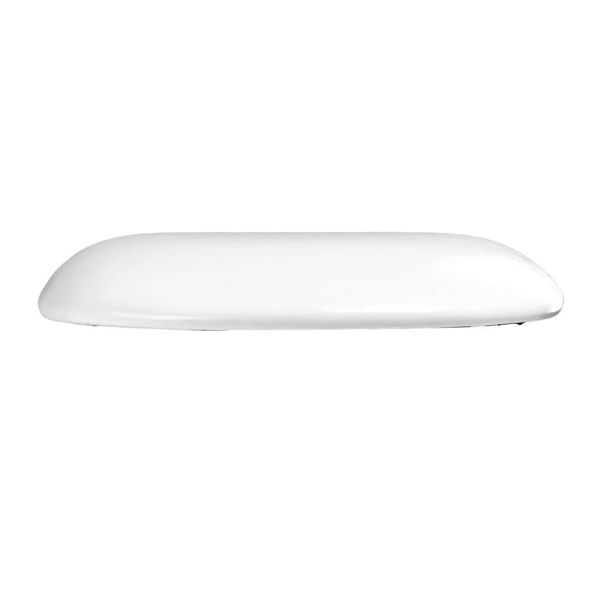 Chivari Replacement White Vinyl Seat for Metal Restaurant Ladder Back Chairs SLVWH-ZF