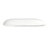 Chivari Replacement White Vinyl Seat for Metal Restaurant Ladder Back Chairs SLVWH-ZF