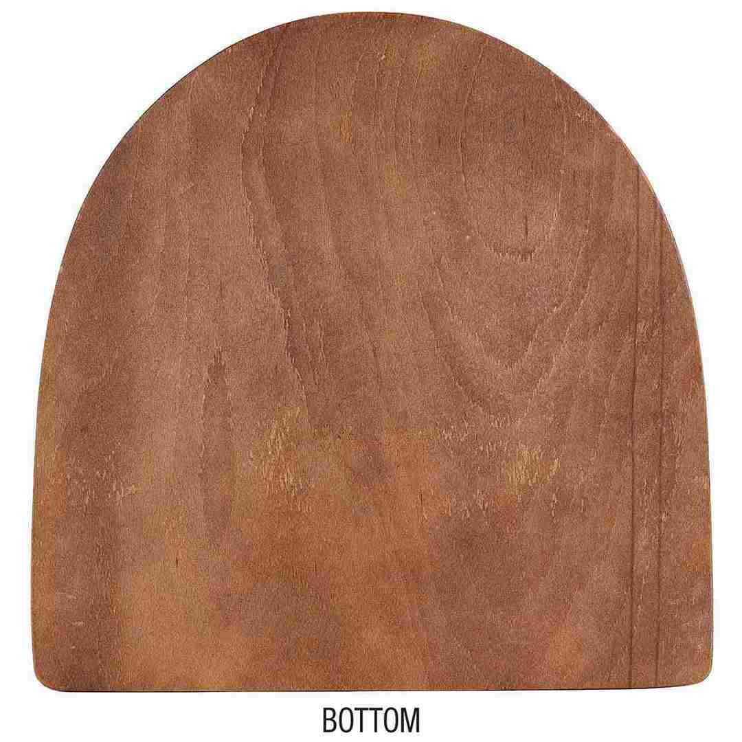 Chivari Replacement Dark Wood Chair Seat for Metal Restaurant Ladder Back Chairs SLWDW-ZF