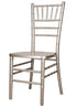 Chivari Sparkling Silver Champagne ToughWood™ Chiavari Chair CCWCHSSP-AX-T
