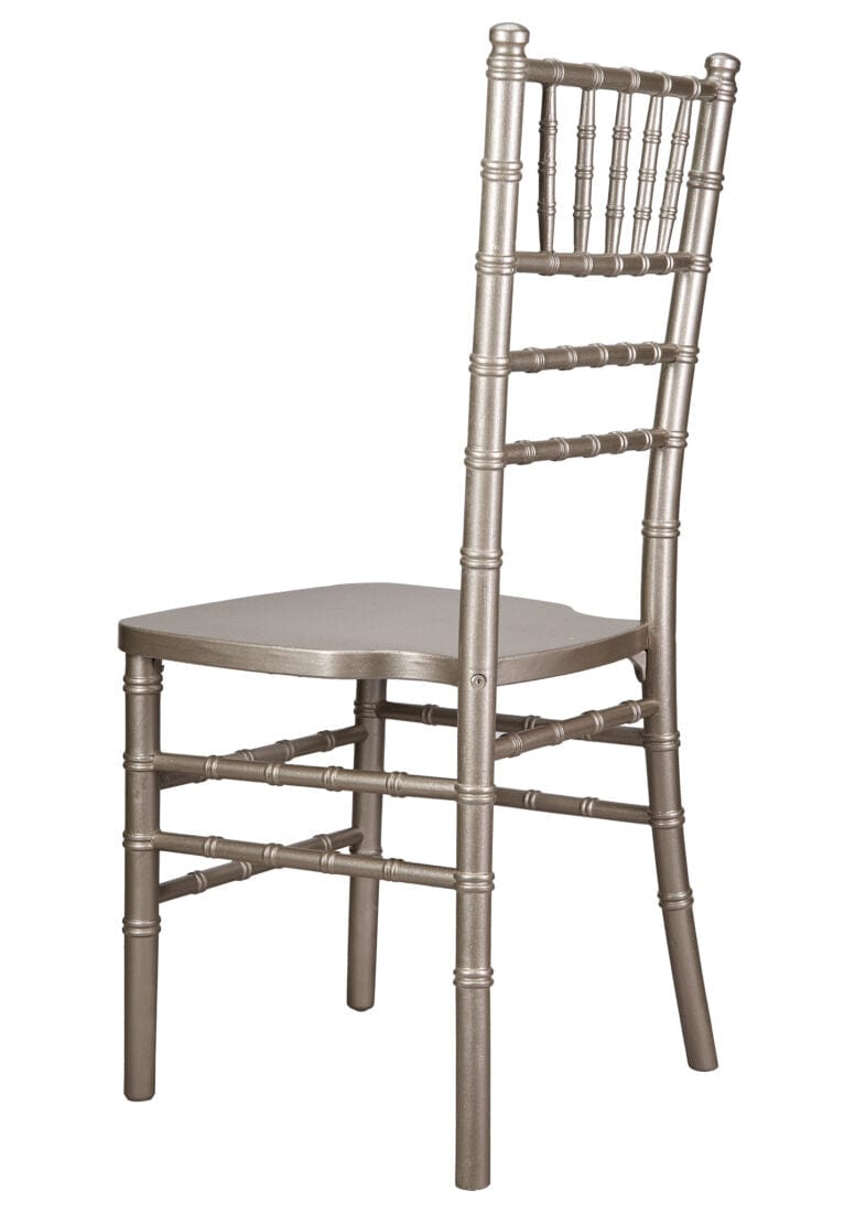 Chivari Sparkling Silver Champagne ToughWood™ Chiavari Chair CCWCHSSP-AX-T