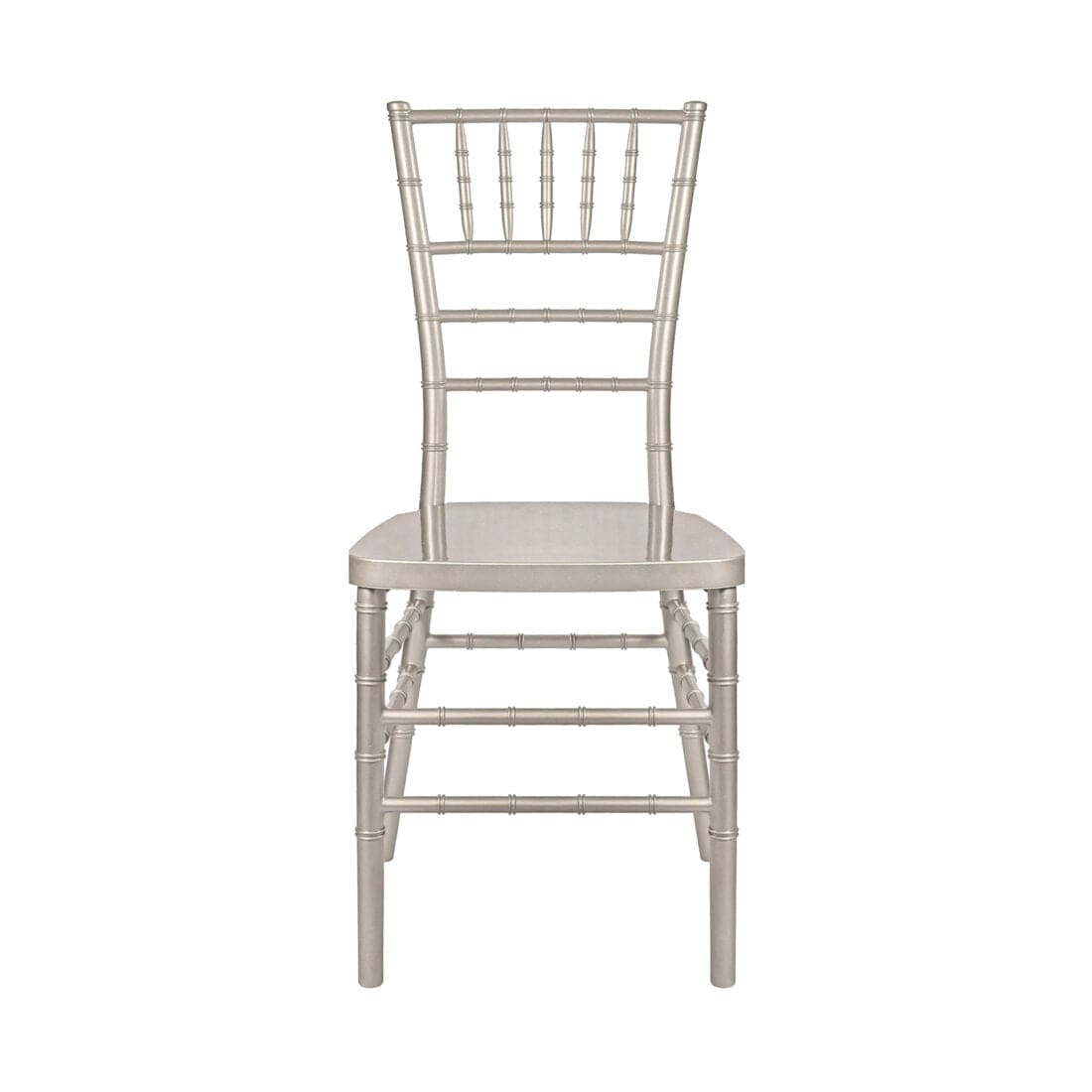 Chivari Sparkling Silver Champagne ColorCore Resin Steel Skeleton™ Chiavari Chair CCRCHSSPCC-ST-A