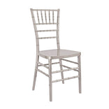 Sparkling Silver Champagne ColorCore Resin Steel Skeleton™ Chiavari Chair