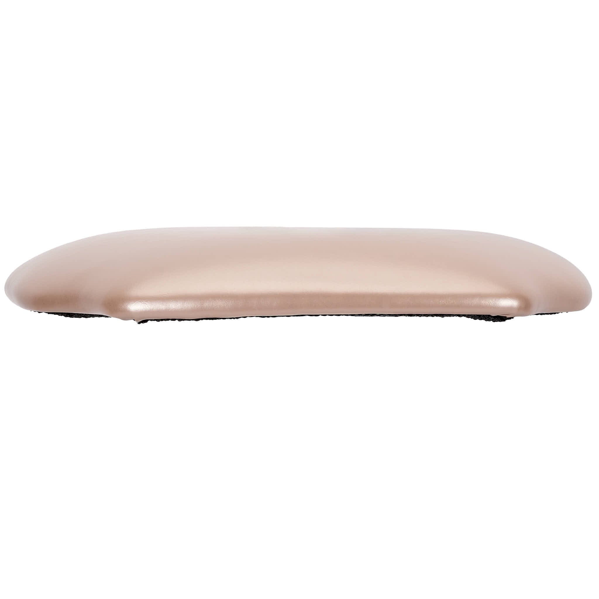 Chivari Sparkling Rose Gold Vinyl Panel Contour Back Chiavari Cushion with SlipNot™ Technology CUSHPANVINRGS-CONT-AX-T
