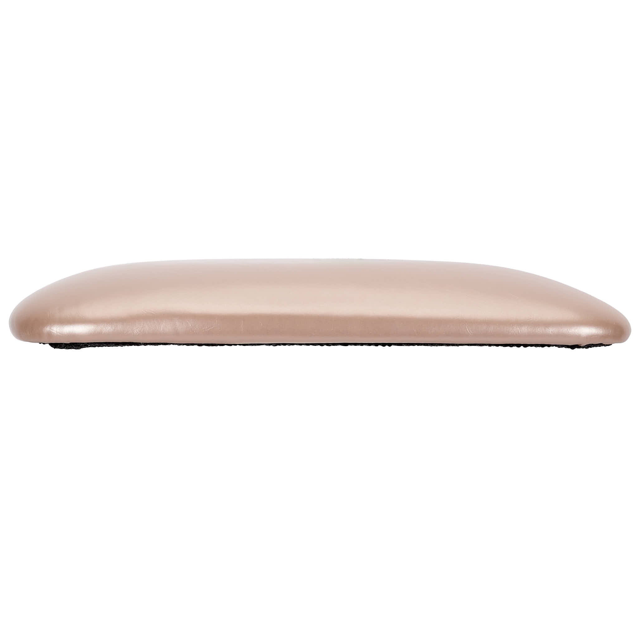 Chivari Sparkling Rose Gold Vinyl Panel Contour Back Chiavari Cushion with SlipNot™ Technology CUSHPANVINRGS-CONT-AX-T
