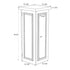 Stage Façade Sage Green 12" x 12" x 34" Stage Facade Post with 14" x 14" Top STG-FC-POST-SG-AX