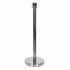 Chivari Chrome Polished Stanchion, Includes Weighted Base, Base Cover and Pole with Crown STANCHCRM-KT-AX