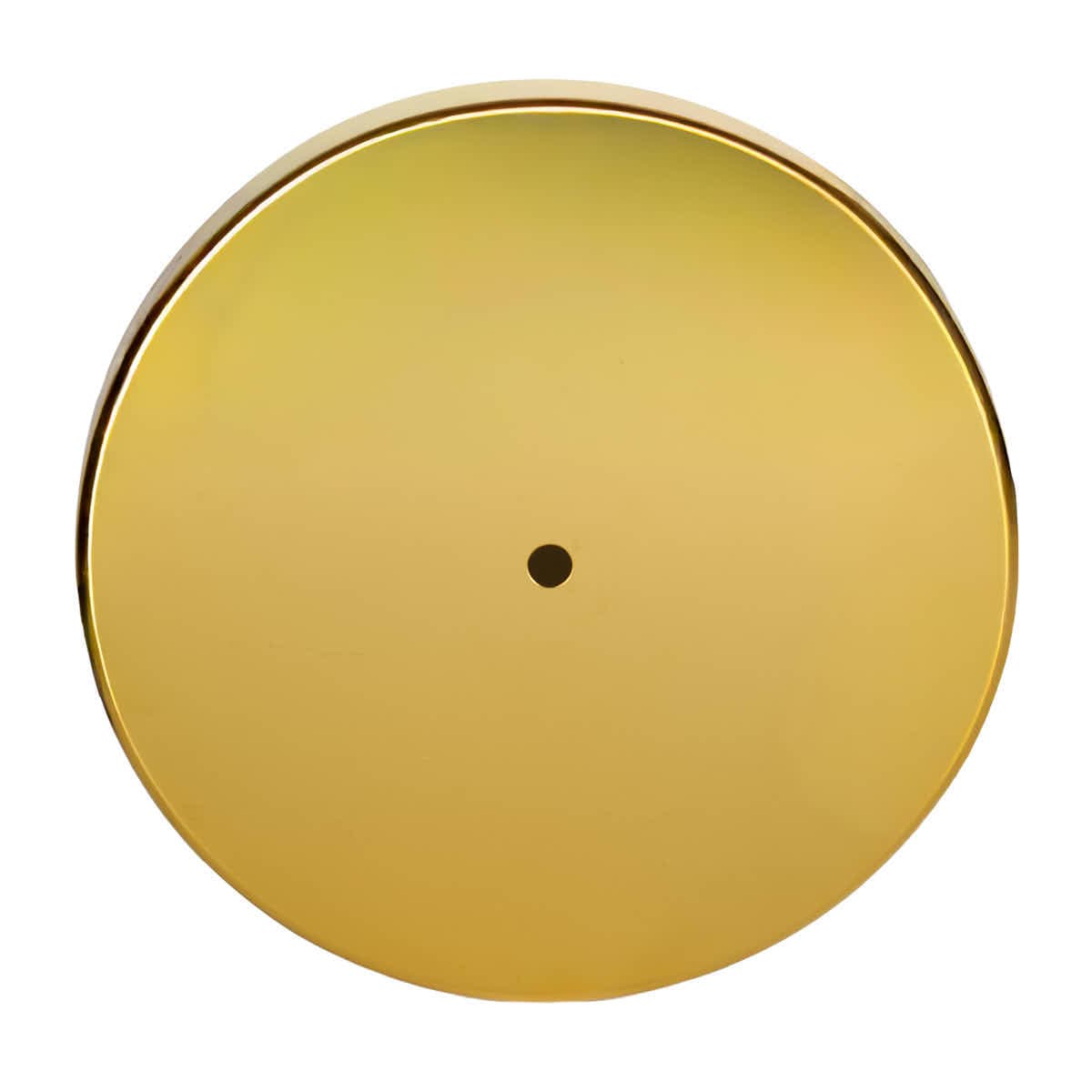 Chivari Gold Polished Stanchion, Includes Weighted Base, Base Cover and Pole with Crown STANCHGLD-KT-AX