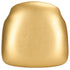 Chivari Gold Vinyl 1.75" Thick Cross Back Cushion with SlipNot™ Technology CUSHX-PANVINGLD-SPNT-AX