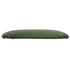 Chivari Hunter Green Vinyl 1.75" Thick Cross Back Cushion with SlipNot™ Technology CUSHX-PANVINHG-SPNT-AX