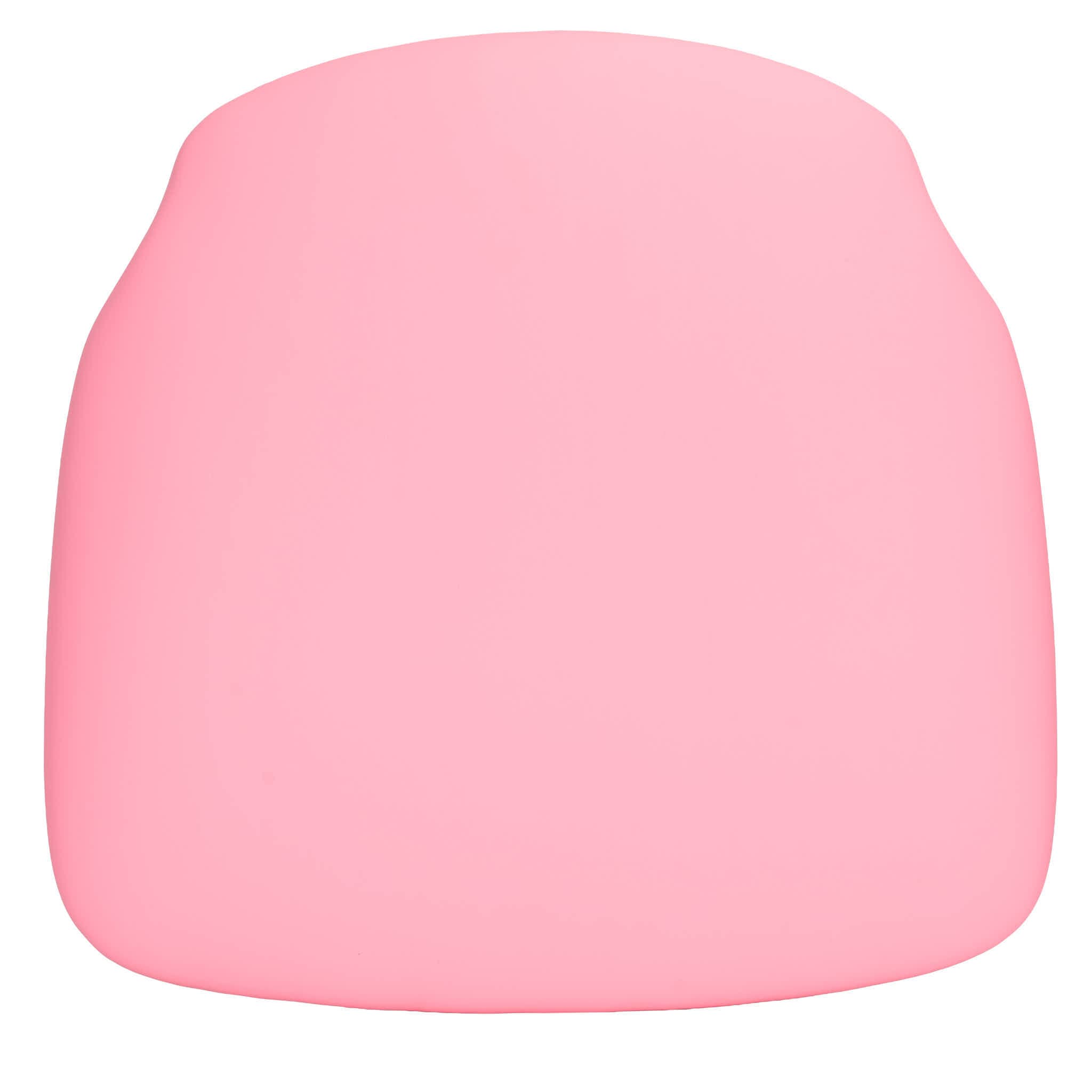 Chivari Pink Vinyl 1.75" Thick Cross Back Cushion with SlipNot™ Technology CUSHX-PANVINPNK-SPNT-AX